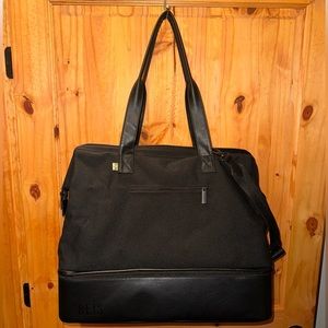 BÉIS The Weekender black luggage tote overnight bag